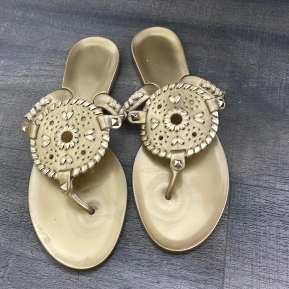 Jack Rogers Georgica Jelly Flip Flops - Picture 3 of 8